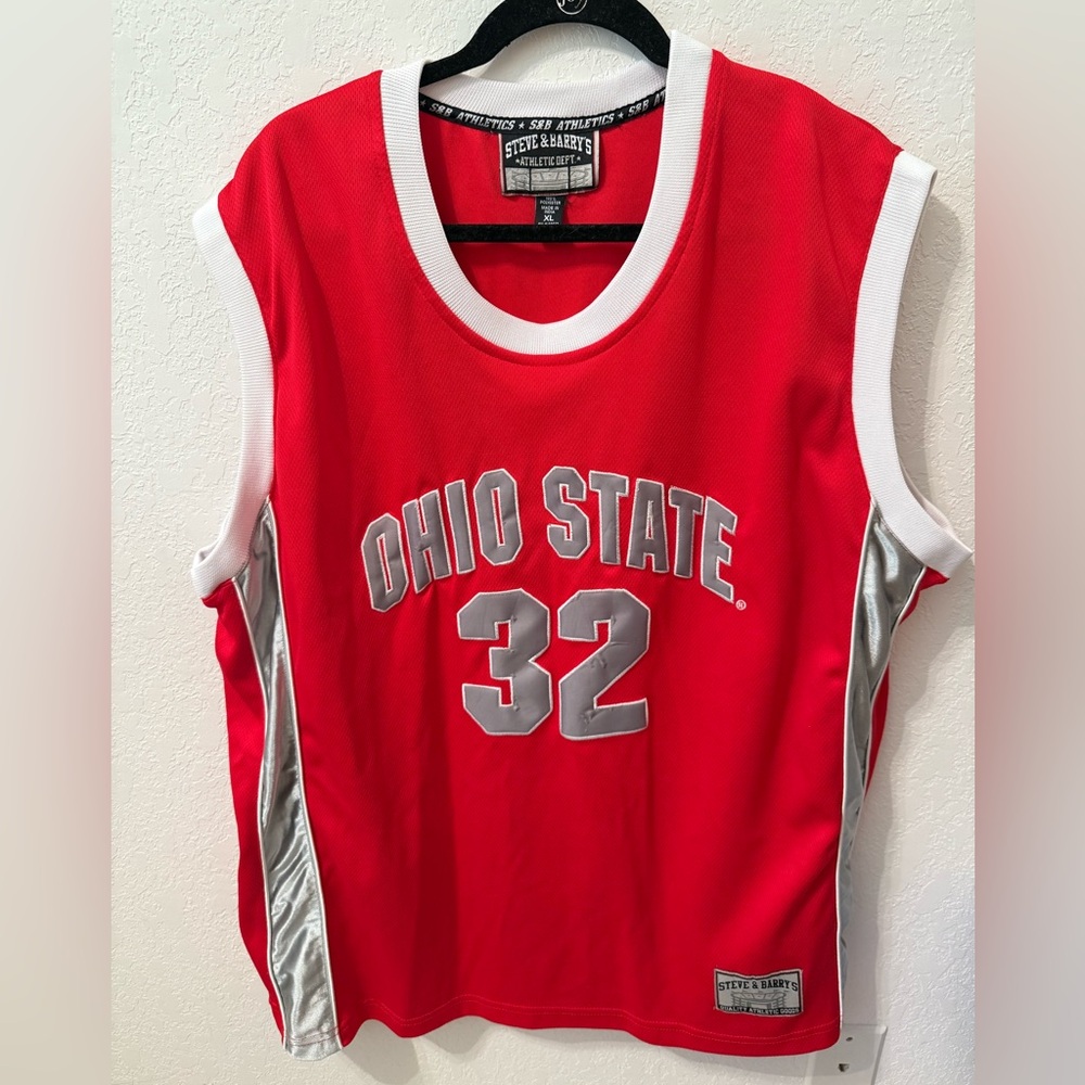 Steve & Barry’s Ohio State University Buckeyes Basketball Jersey Mens XL